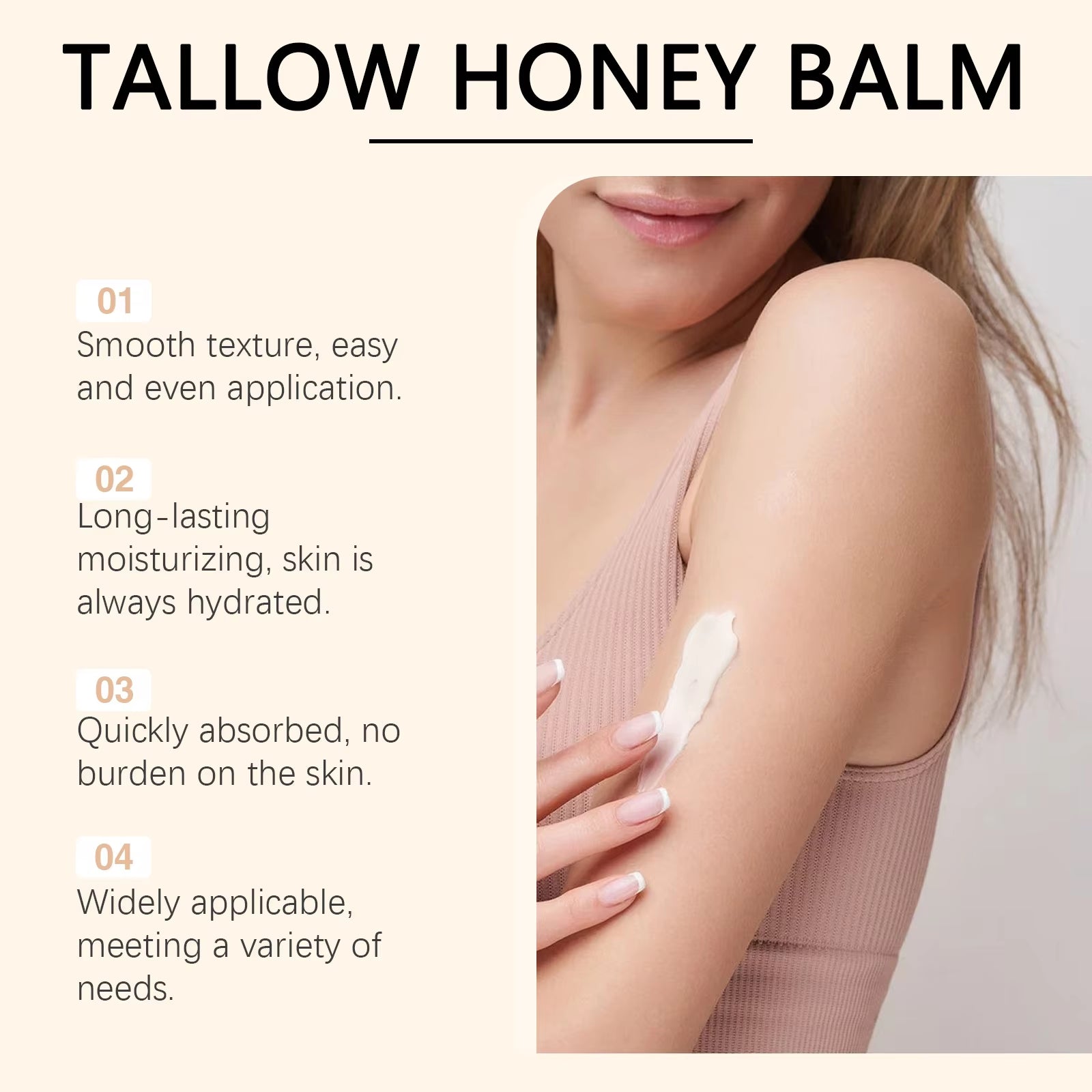 Glowmelt™ Whipped Tallow & Honey Skin Renewal Balm